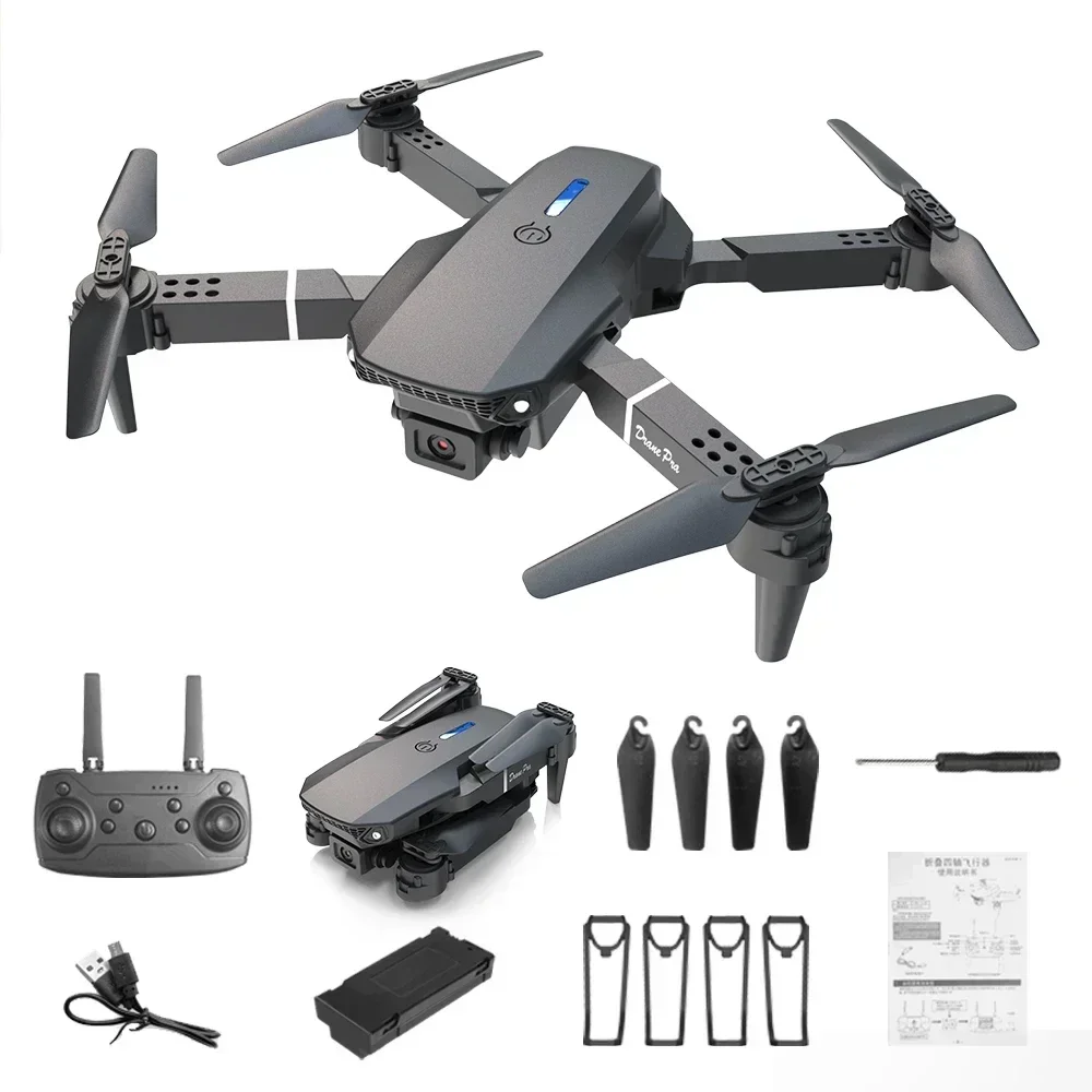 Eachine Drone E58 - Mini Dron plegable E88 con cámara