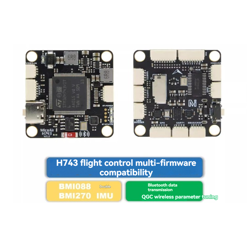 Drone Gimbal Controller - Controlador de vuelo MicoAir743 V2, doble