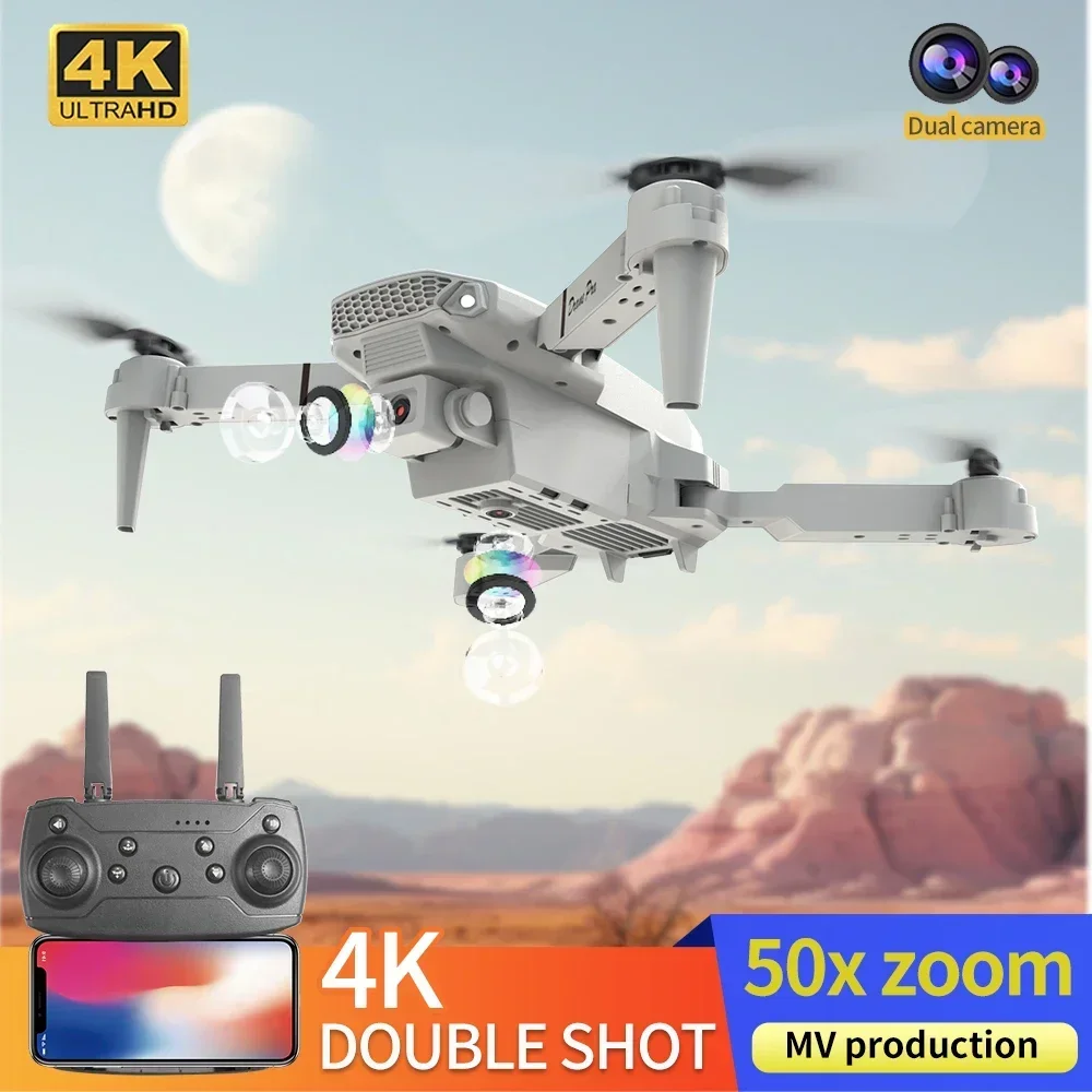 Mini Dron plegable E88 con cám - Eachine Drone E58 reseña y precio