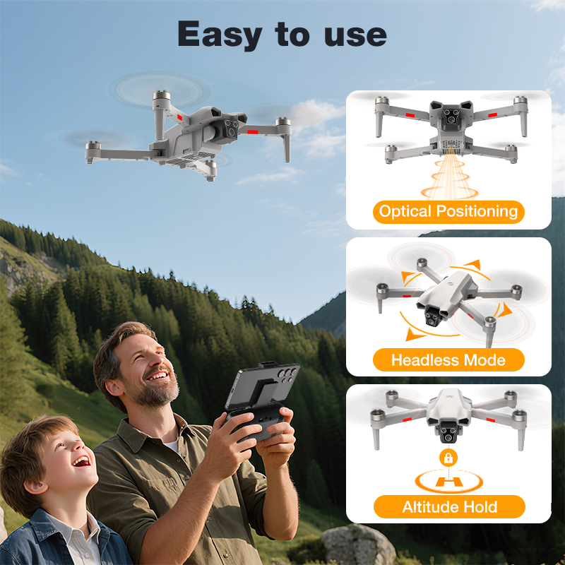 Nuevo Dron L107 PRO 8k con Fot - Jjrc Drone X12 reseña y precio