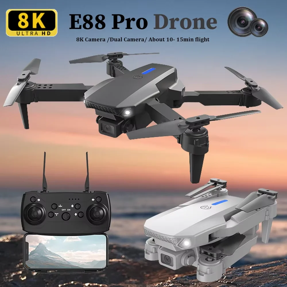 Dron RC Profesional HD E88 202 - Eachine Drone E58 reseña y precio