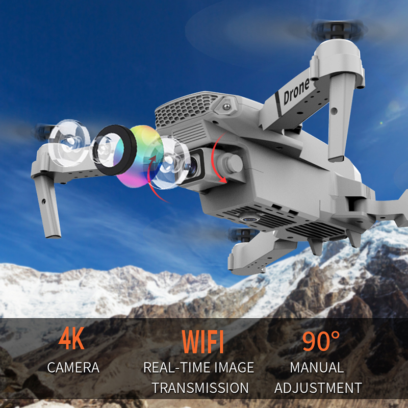 Nuevo Dron 2.4G RC Quadcopter  - Eachine Drone E58 reseña y precio